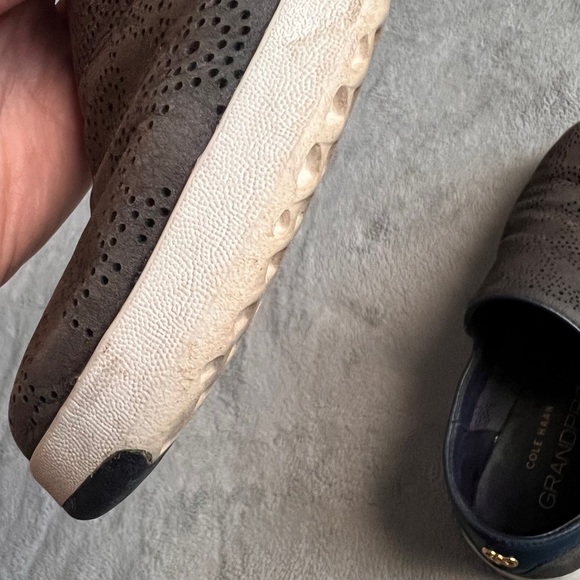 Cole Haan GrandPro Crosscourt Paisley Perforated Slip-On Skater Sneakers GrandOS - Picture 14 of 17